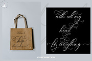 Lucianda Script, a Script Font by Nowlystudios (Thumbnail 2 of 8)