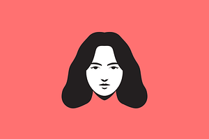 woman head portrait beauty logo, a Branding & Logo Template by devastd