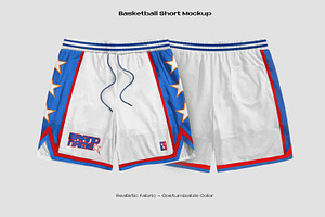 BASKETBALL SHORT MOCKUP, an Apparel Mockup by Voyage Studio