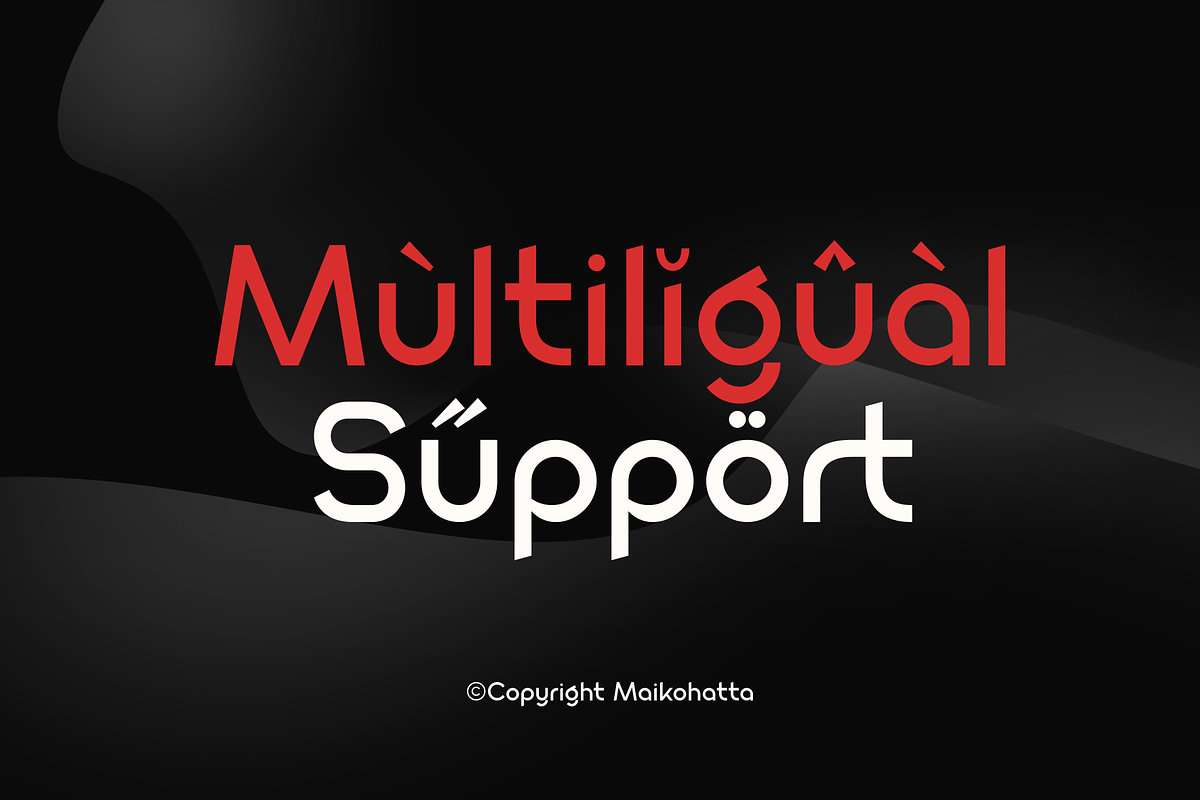 Kiven - Modern Sans Serif Display, a Sans Serif Font by MaikoHatta (Photo 4 of 7)