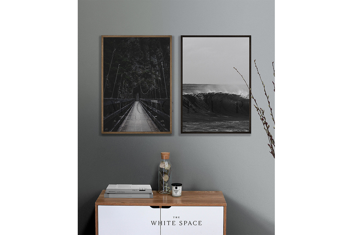Frame Mockup Editable & Customisable, a Print Template by The White Space Co. (Photo 4 of 8)