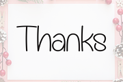 Christmas Frameline | Script Font, a Script Font by Scratchones (Thumbnail 8 of 8)