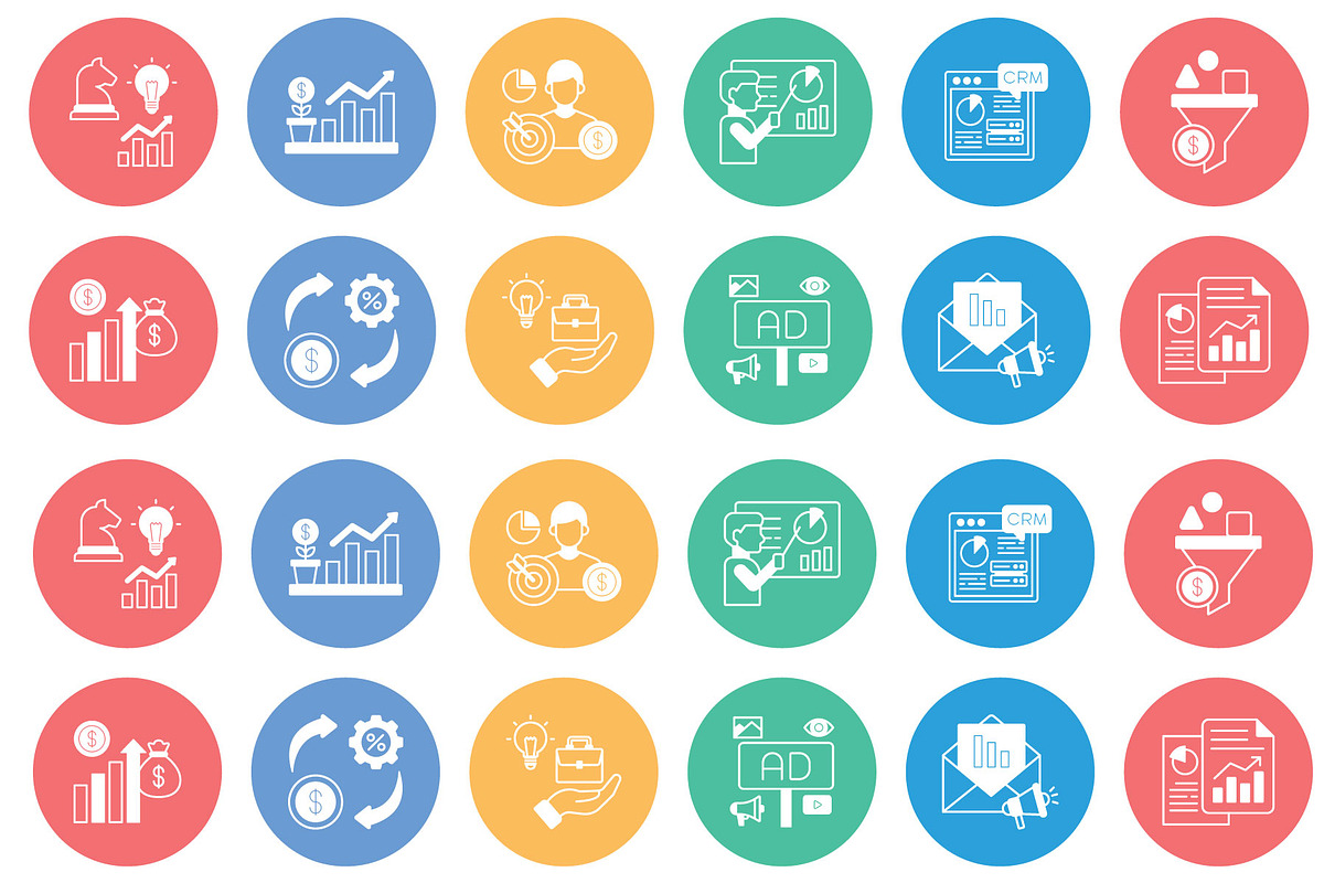 Business Management Vector Icons, an Outline Icon by Vector Portal (Photo 5 of 6)