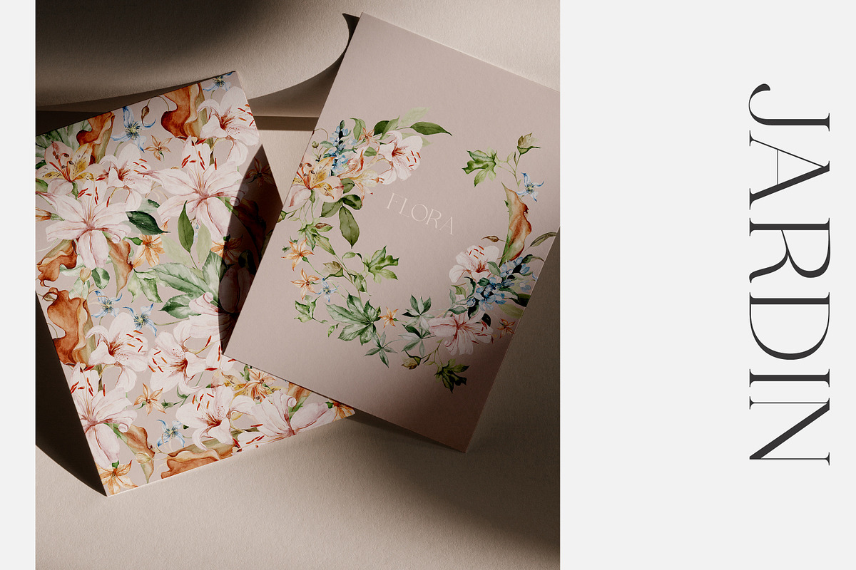 Jardin - Watercolor Botanicals, an Illustration by Isabelle Salem (Photo 7 of 9)
