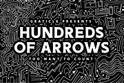 Hundreds of Arrows / Huge Arrow Pack, a Work Illustration by Graticle (Thumbnail 1 of 2)