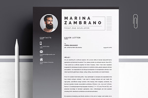 Clean Word CV-Resume Template