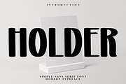 Holder, a Script Font by InermediaSTUDIO (Thumbnail 2 of 7)