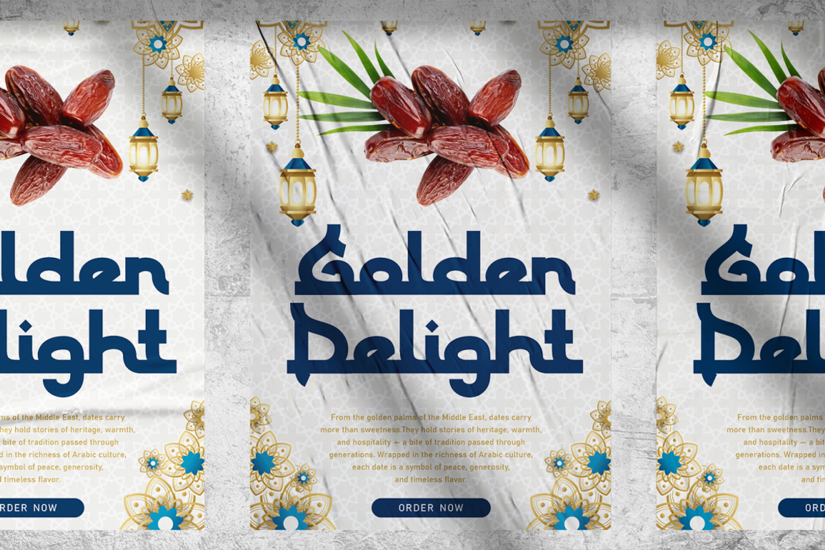 Sacred Mubarak - Bold Arabic Font, a Script Font by PutraCetol Studio (Photo 2 of 5)