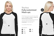 Women Raglan Mock-ups Set DEMO, a Books & Magazine Mockup by Apparel_Mockups (Thumbnail 6 of 24)