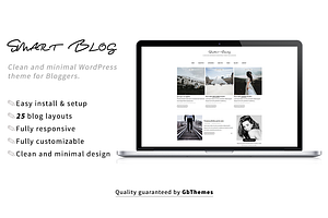 SmartBlog - WordPress Theme For Blog