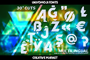 Running Start: Dynamic Geo Sans, a Font by UkiyoMoji Fonts (Thumbnail 2 of 6)