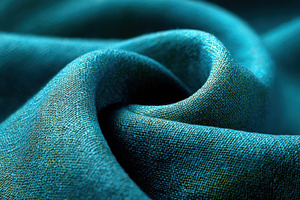Teal textured fabric swirls elegant, a Photo by Pixeness Studio