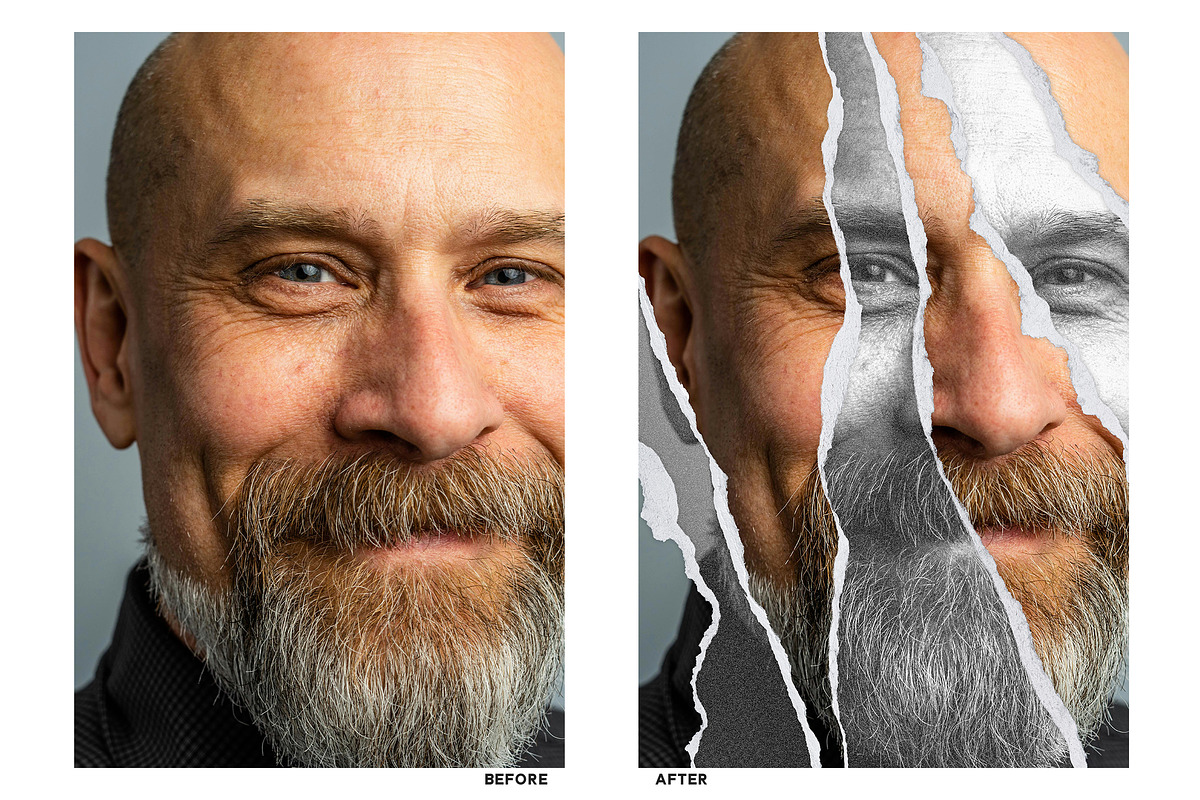 Torn Paper Edges Photo Effect, a Layer Style Add-On by smishura (Photo 3 of 3)