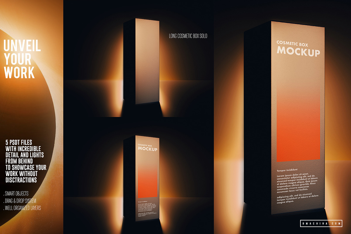 Eclipse - Packaging Mockup Set Vol.2, a Packaging Mockup by BMACHINA Labs. (Photo 7 of 8)