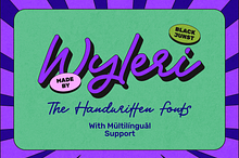 Wyleri Expressive Handwritten Fonts