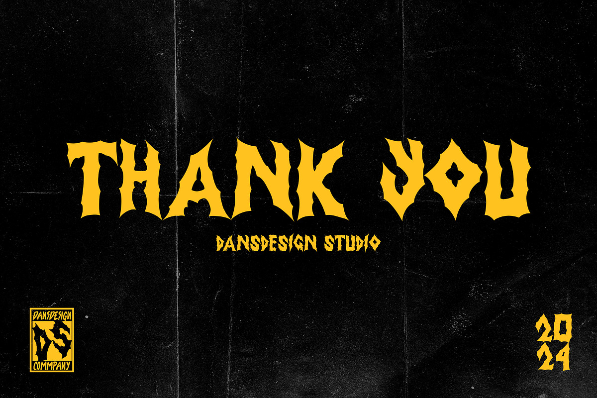 Riotspike Crossbones Graffiti, a Blackletter Font by dansdesign (Photo 9 of 9)