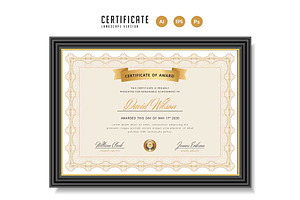 359. Modern Certificate Template