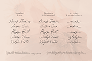 Fortune Happiest - Script Serif Duo, a Script Font by Letteratom (Thumbnail 3 of 12)