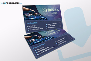Dj Services Flyer Template