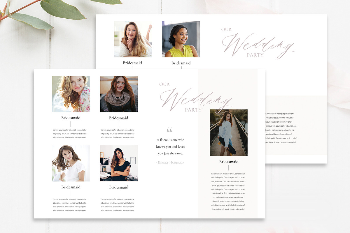 Save the Date Wedding Magazine, a Magazine Template by By Stephanie Design (Photo 3 of 8)