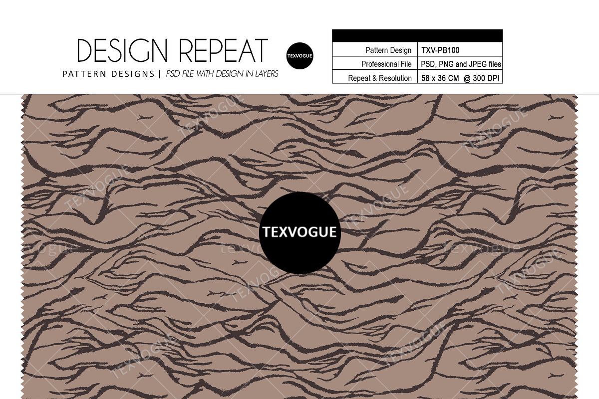 Zebra Stripe Pattern, a Pattern Graphic by texvogue (Photo 2 of 14)