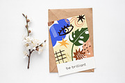 Trendy cards with abstract pattern, a Decorative Illustration by Good Studio (Thumbnail 4 of 6)