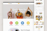 Kindergarten - Daycare HTML Template, a HTML Template by TemplatesJungle (Thumbnail 1 of 2)