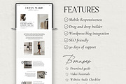 Portfolio Website Template, a Websites & App Template by Field Digital (Thumbnail 6 of 10)
