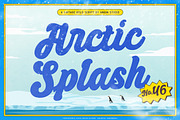 Arctic Splash | Vintage Script Font, a Script Font by Angin Studio (Thumbnail 1 of 18)