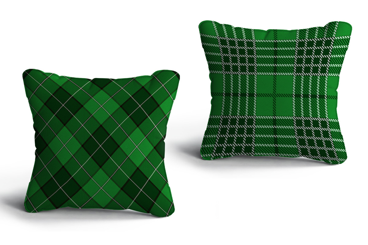 Christmas Seamless  Plaid Patterns, a Pattern Graphic by Vectorchoice (Photo 6 of 6)