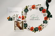Watercolor flower - Spooky Halloween, an Illustration by Beigetime (Thumbnail 6 of 9)