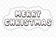 Candy Outline, a Handwritten Font by Fourteen Letter (Thumbnail 2 of 5)