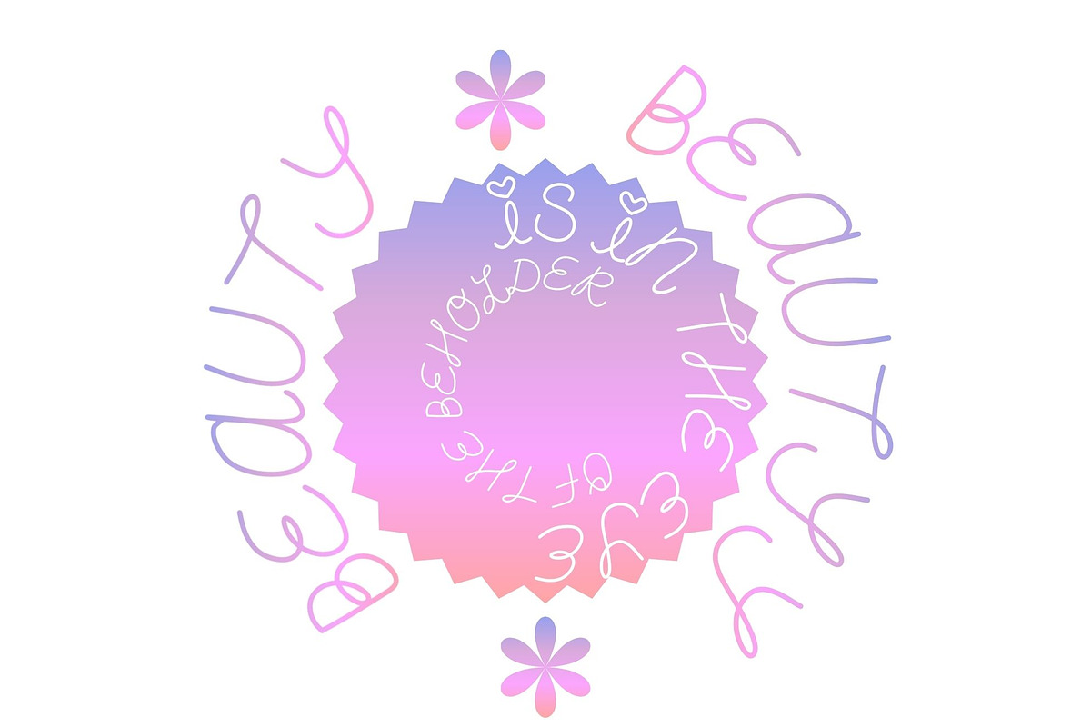 Girly Suburban School Notes, a Handwritten Font by Eryn Rose Design (Photo 7 of 14)