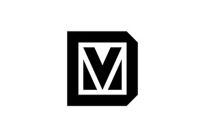 Letter DM MD Logo