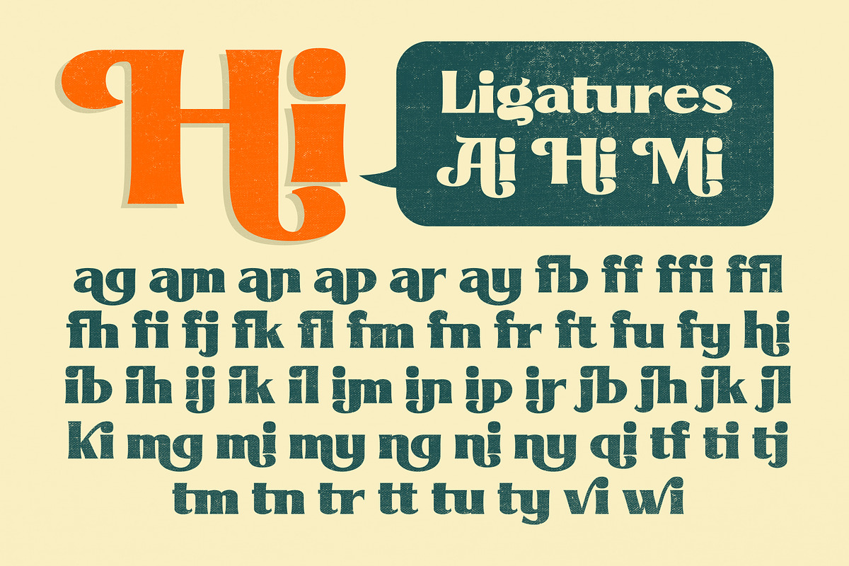 Ailey Display, a Serif Font by Graptail (Photo 6 of 16)