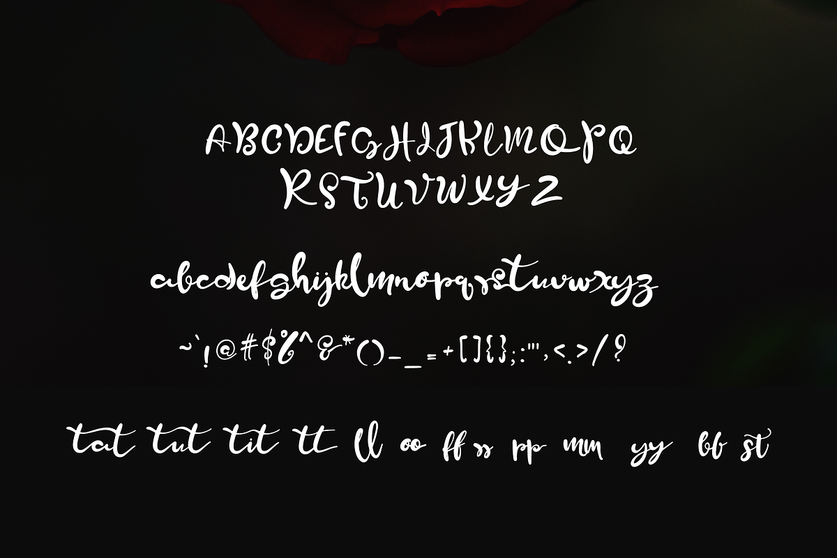 50% off-malo Font preview 8