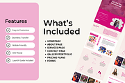 Party Planner Wix Studio Template, a Wix Template by Collette Collabs (Thumbnail 6 of 7)