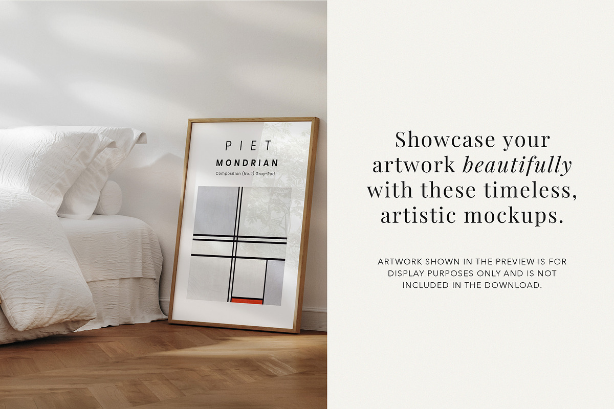 Bedroom Frame Mockup, a Mockup by Paper Flowers Studio (Photo 4 of 5)