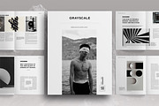 Grayscale Lifestyle Brochure, a Brochure Template by Boris Cupac (Thumbnail 1 of 7)