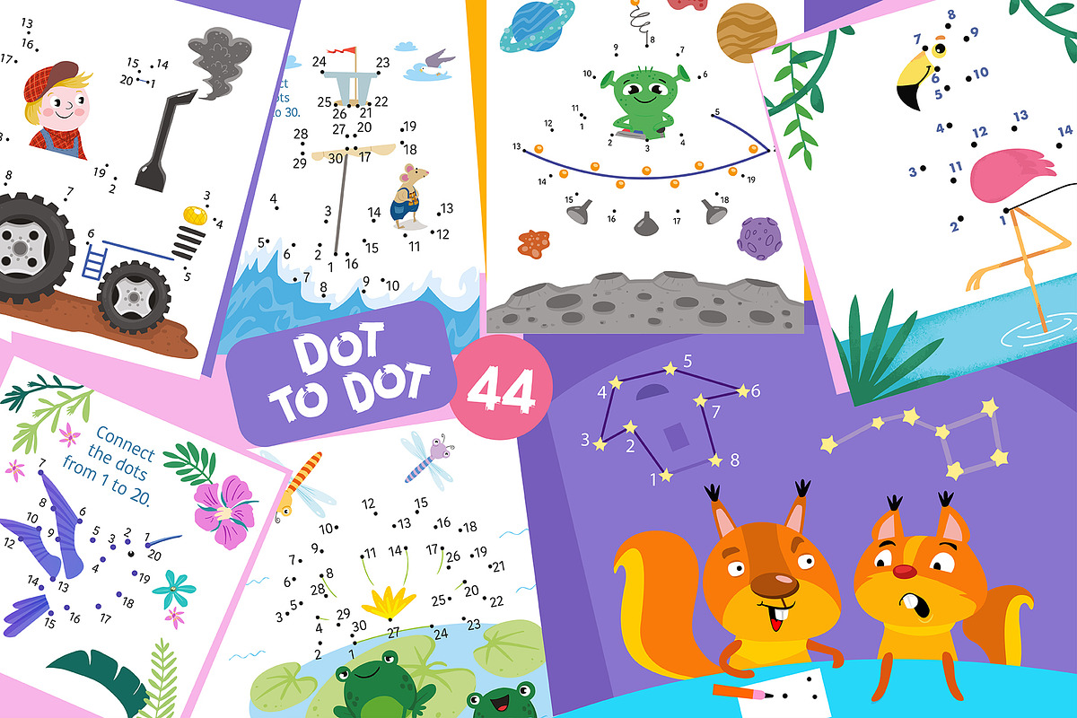 Funny Activities for Kids Book 1, an Animal Illustration by ArtyCats (Photo 3 of 8)