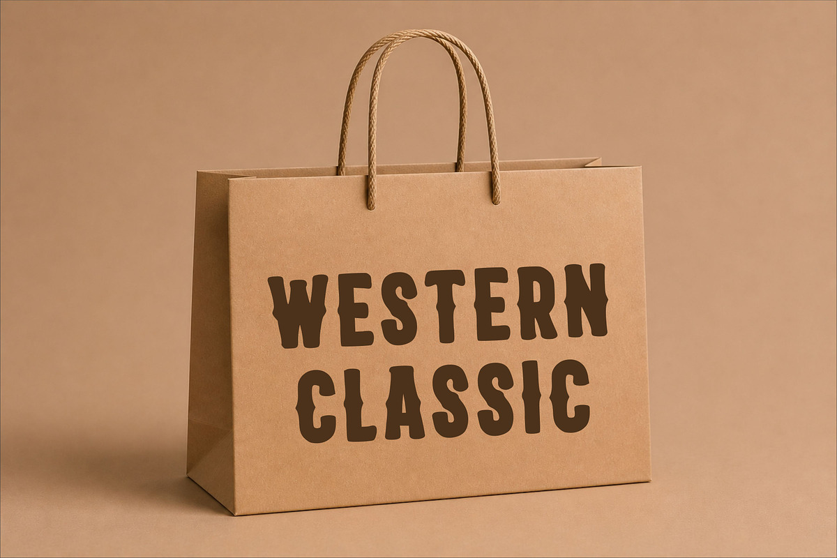 Mustang Bold Vintage Western Font, a Slab Serif Font by Limited.studio (Photo 6 of 7)