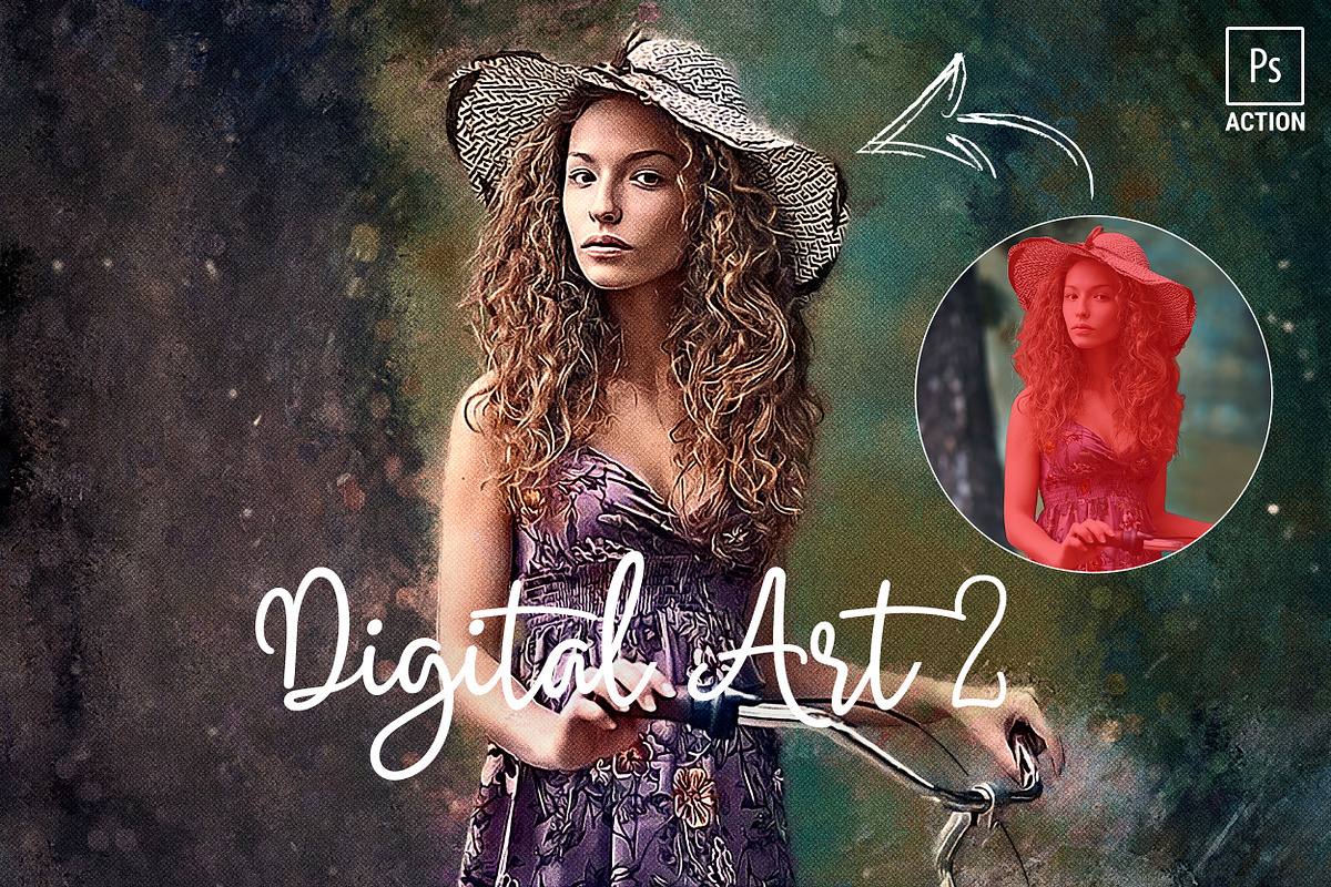 Digital Art 2 - Painting Action, an Action Add-On by Willa (Photo 12 of 12)