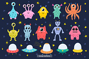 Cute Space Collection, an Animal Illustration by Gulnara Sabirova (Thumbnail 8 of 23)