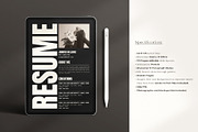 Resume - CV - Letter, a Resume Template by ArtisanaAura (Thumbnail 2 of 5)