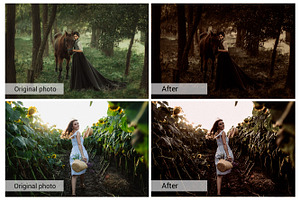 Darkness Presets, Photoshop Actions