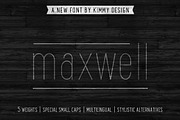 Maxwell Sans ALL, a Sans Serif Font by Kimmy Design (Thumbnail 1 of 5)