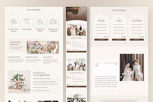 DreamDay - Wedding Planner Framer