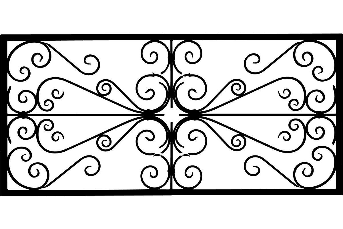 Decorative Scrollwork Panel Designs, a Decorative Illustration by Designer_Momina (Photo 6 of 20)