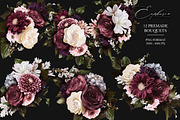 Euphoria Floral Clip Art & Patterns, an Object Graphic by Eclectic Anthology (Thumbnail 15 of 17)