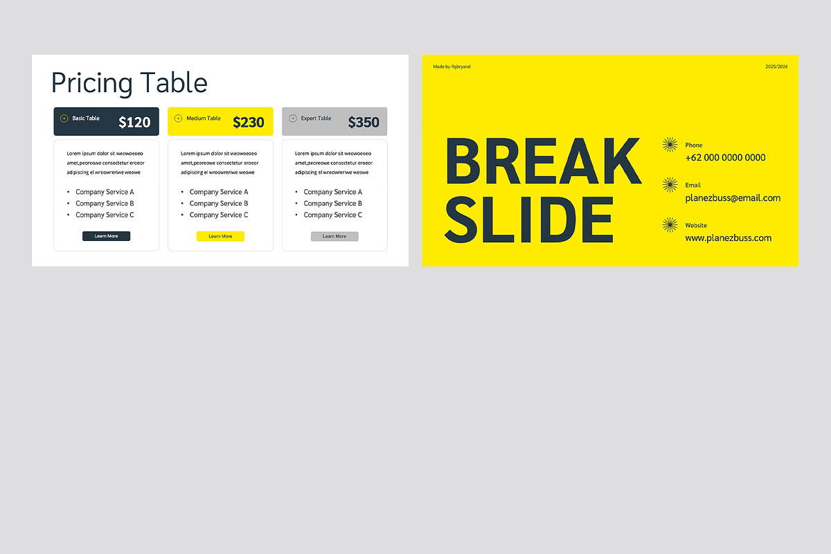 Business Plan Google Slides, a Presentation Template by rgbryand (Photo 4 of 7)
